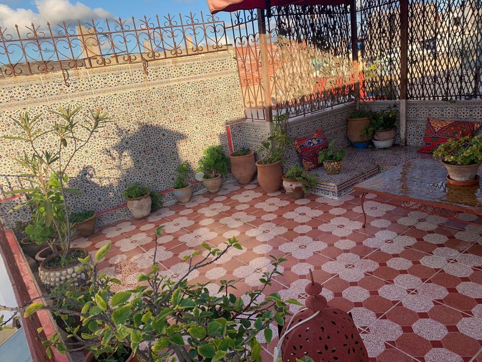 Hathor ,Casa Marroqui Con Dos Terrazas En La Medina Antigua , Ideal Parejas!! Wifi!! 艾西拉 外观 照片