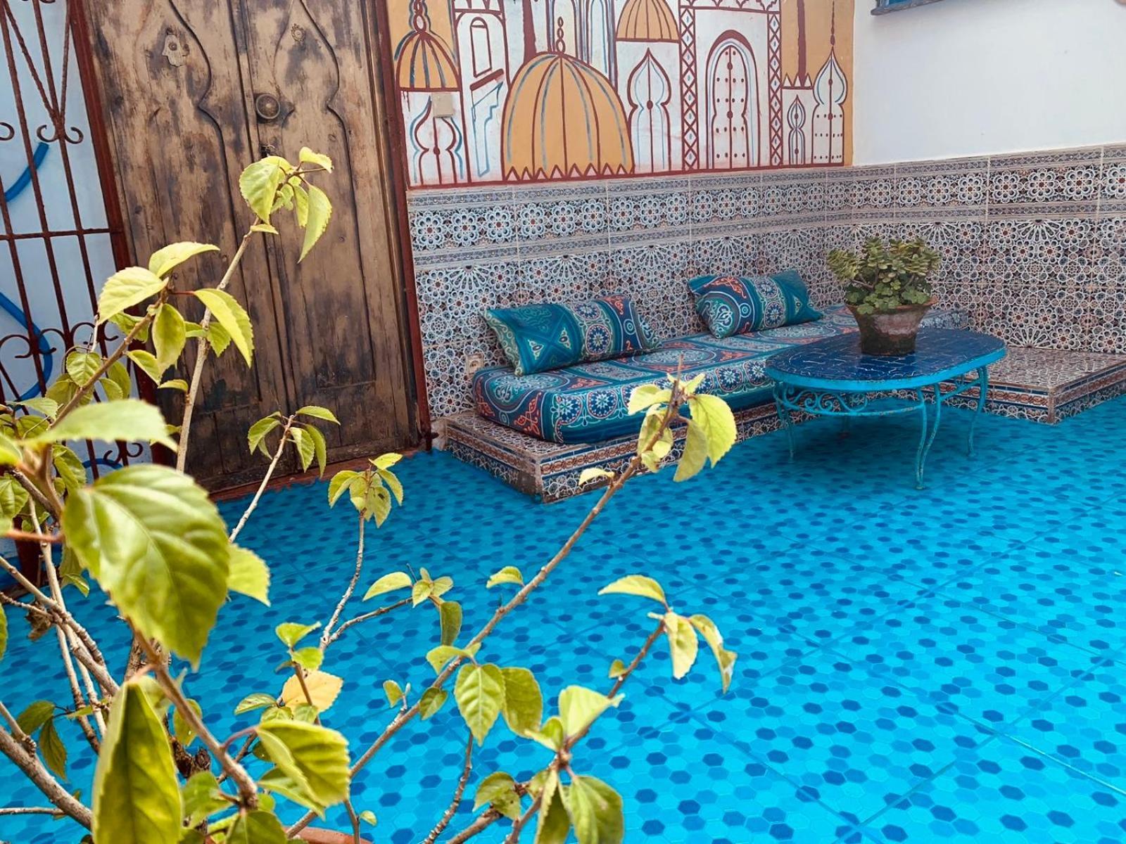 Hathor ,Casa Marroqui Con Dos Terrazas En La Medina Antigua , Ideal Parejas!! Wifi!! 艾西拉 外观 照片